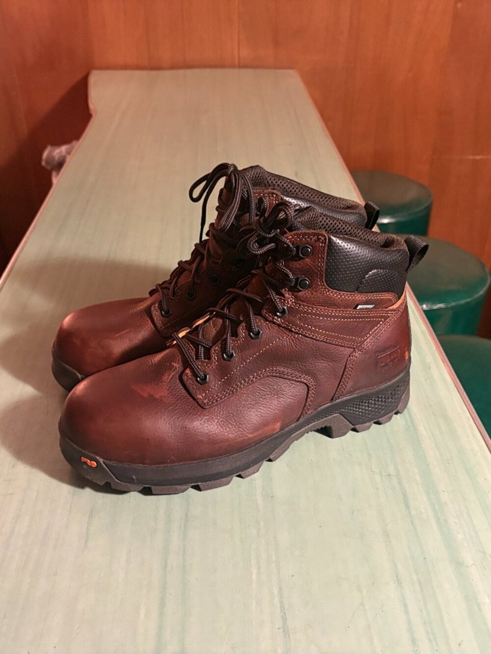 Mens Timberland Pro Titan EV 6" Waterproof Composite Toe Boots 11 W
